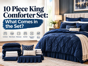 10 Piece King Comforter Set: What Comes in the Set?