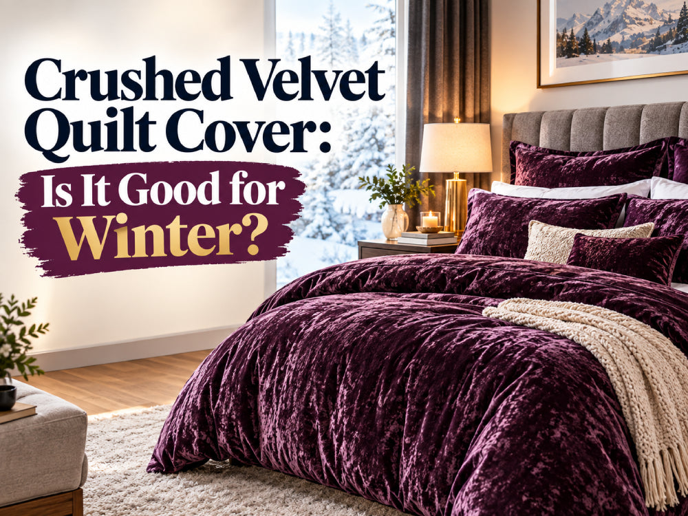 Crushed Velvet Quilt Cover: Is It Good for Winter?