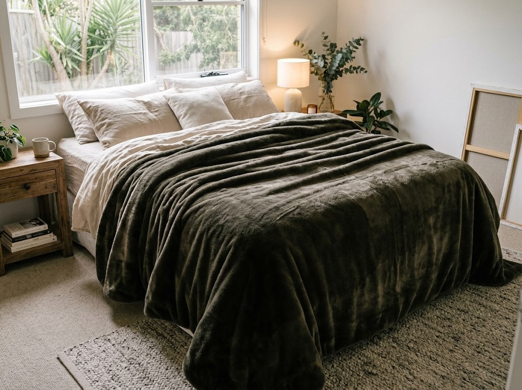 King Size Mink Blanket: What Size Do You Need for a King Bed?