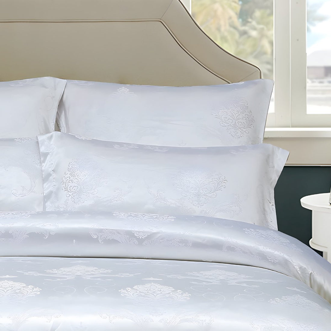 Damask White