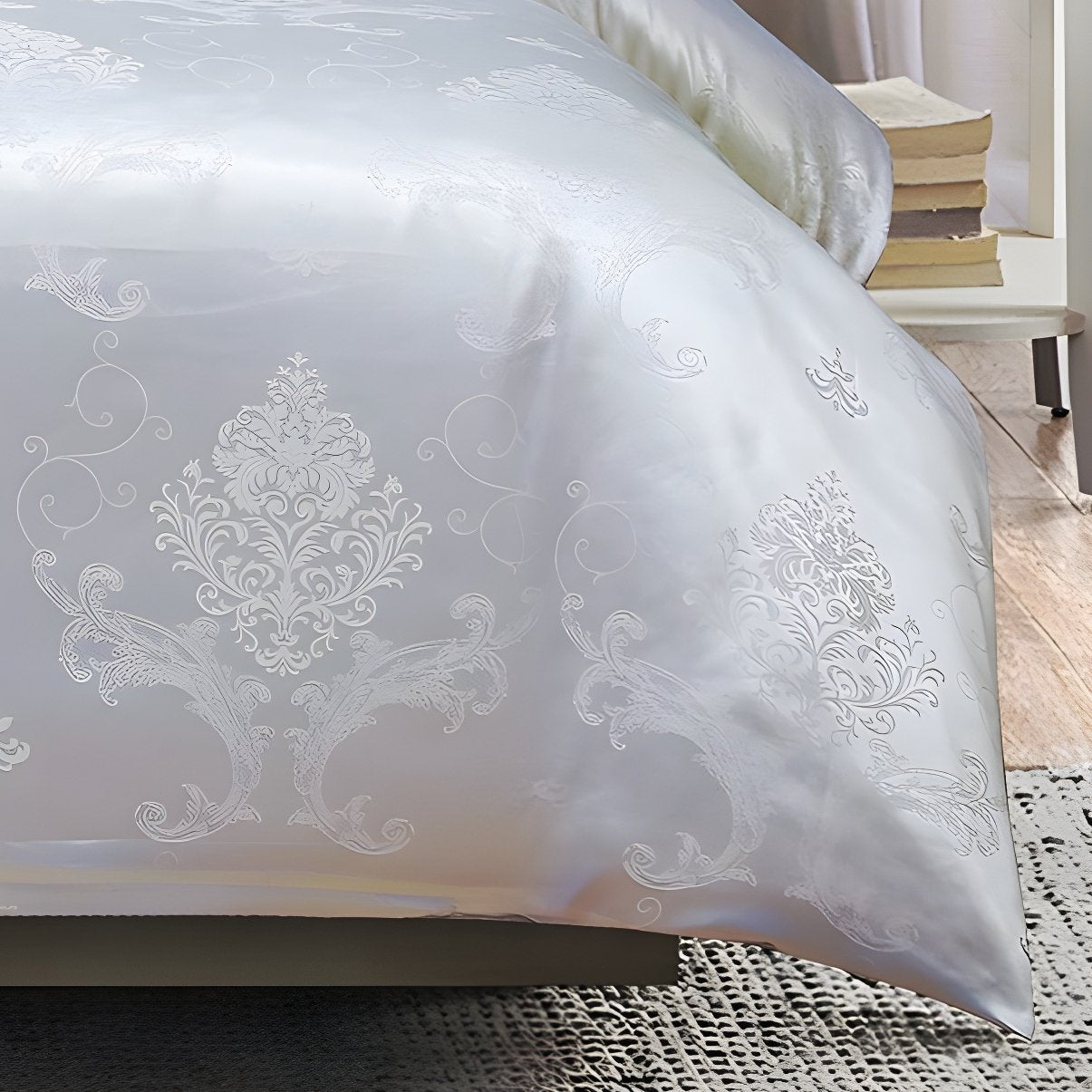 Damask White