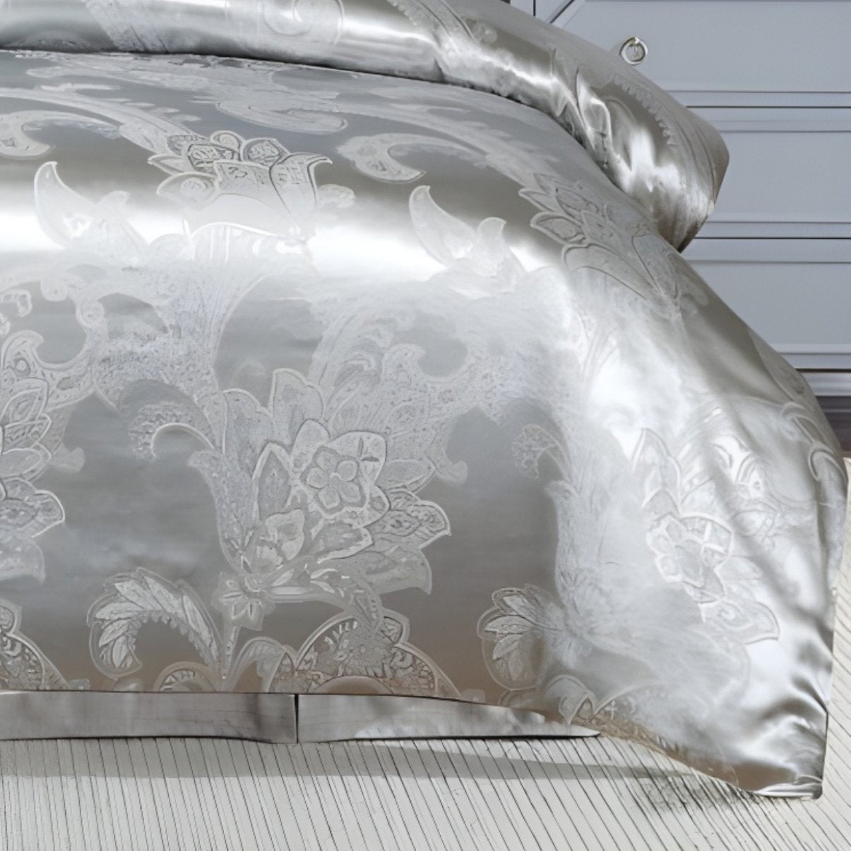 Damask Silver