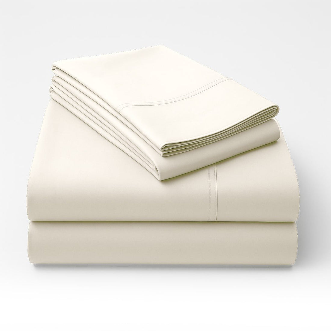 1000TC Pure Egyptian Cotton Sheet Set - Cream