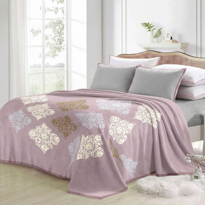 Super Soft 2kg 160 x 220 Dusty Pink Blanket