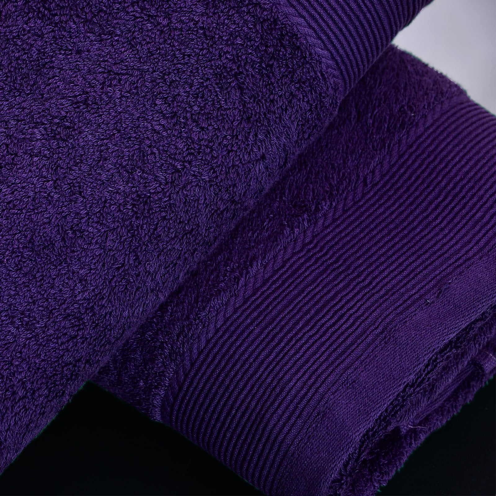100% Pure Egyptian Cotton Bath Sheet - Midnight Purple