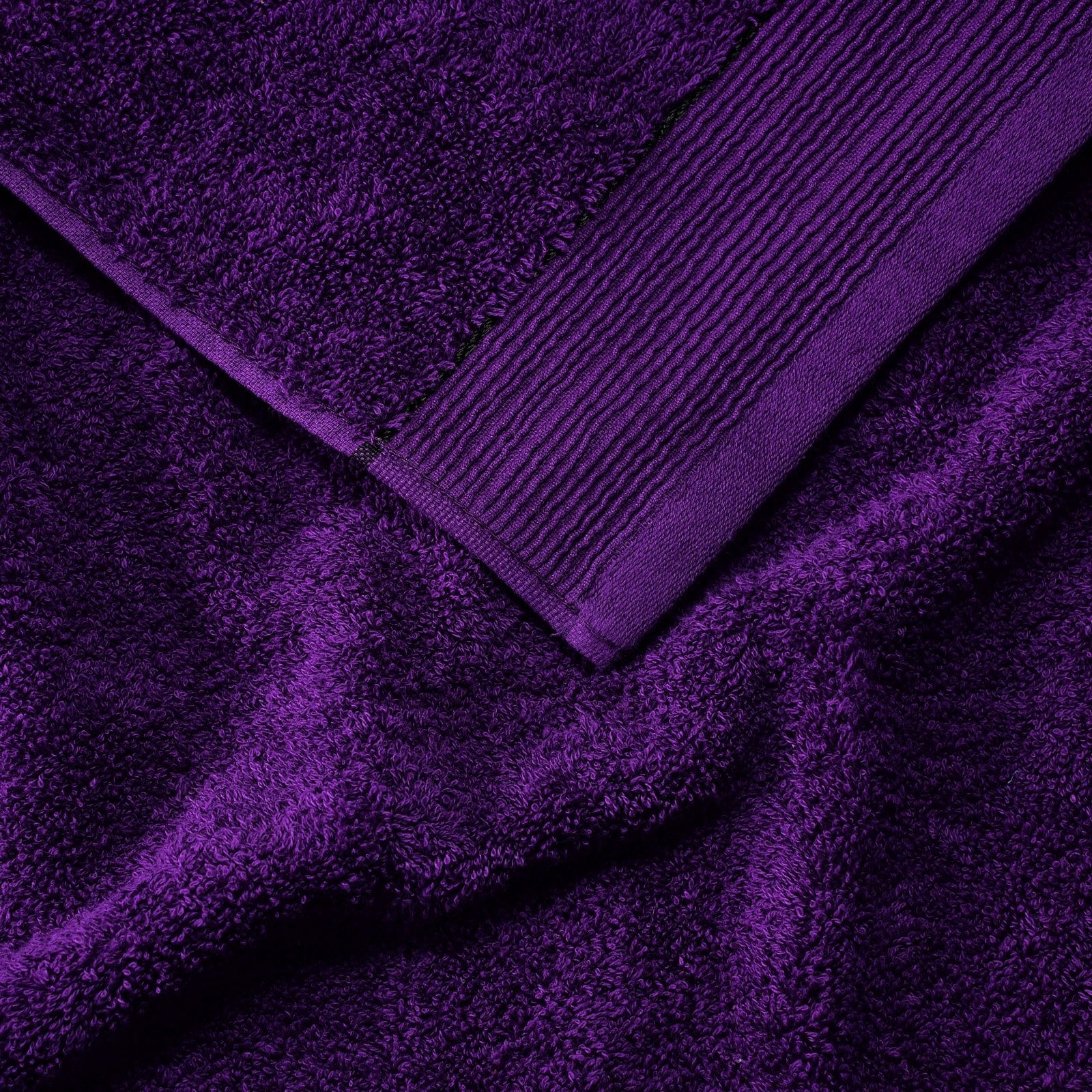 100% Pure Egyptian Cotton Bath Sheet - Midnight Purple