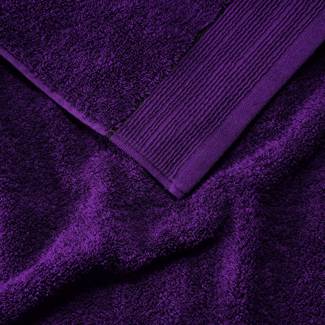 100% Pure Egyptian Cotton Bath Sheet - Midnight Purple
