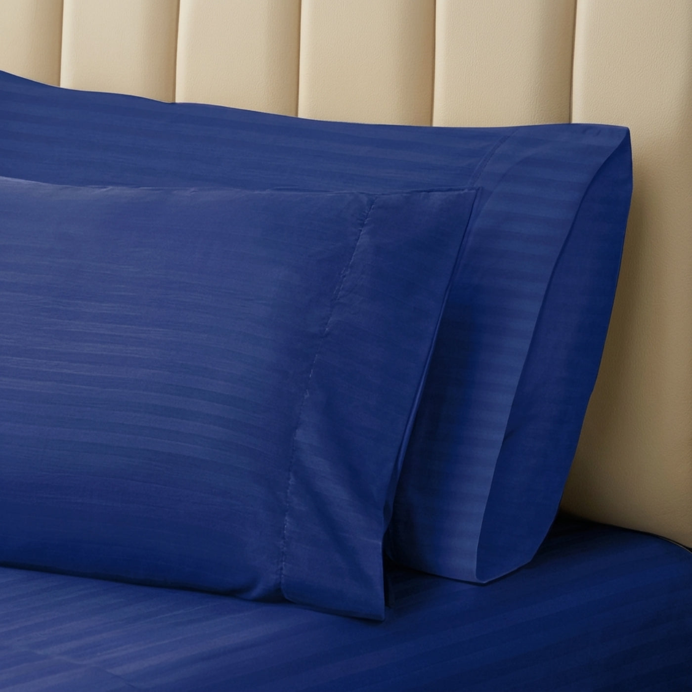 1500TC Cotton Rich Sheet Set - Navy Blue
