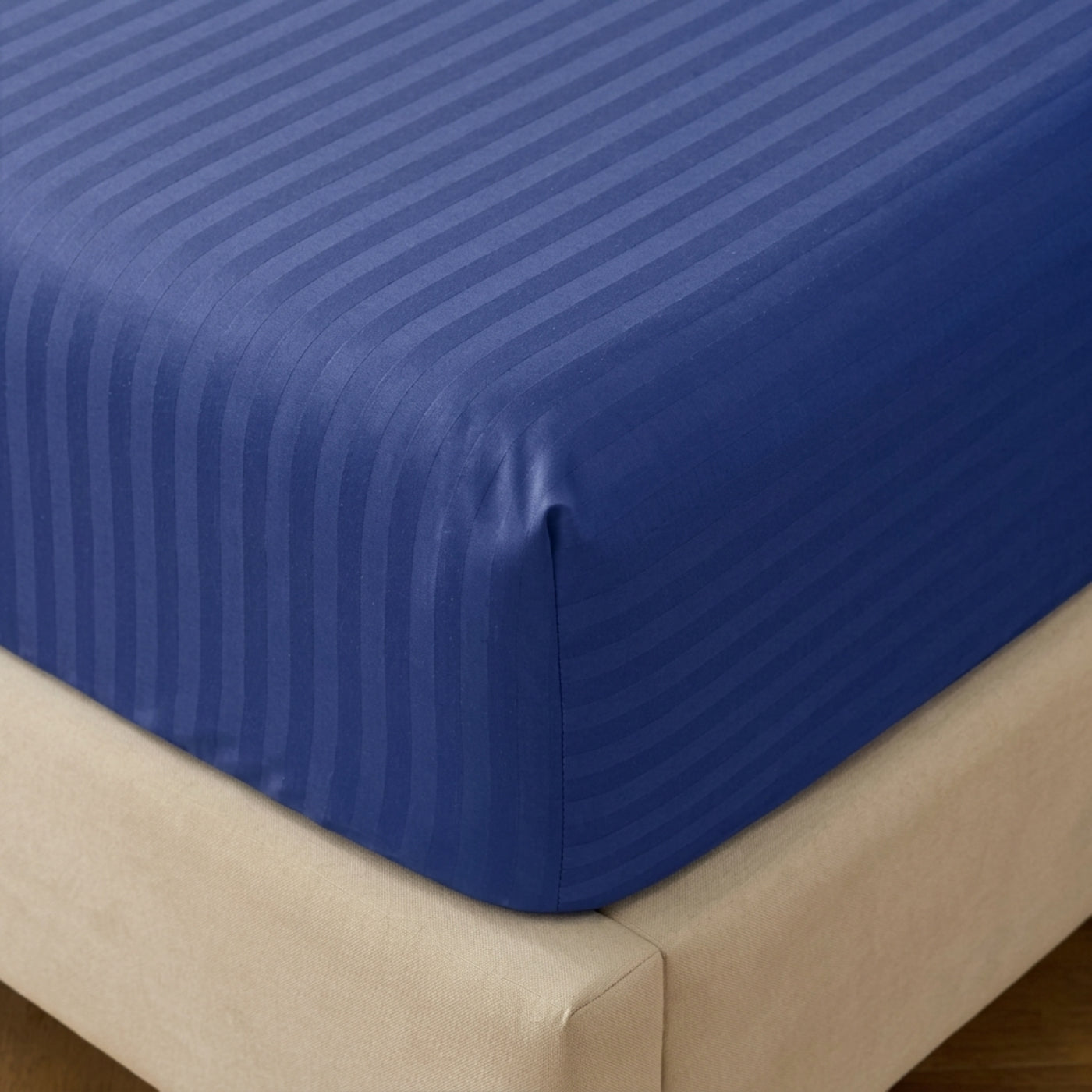 1500TC Cotton Rich Sheet Set - Navy Blue