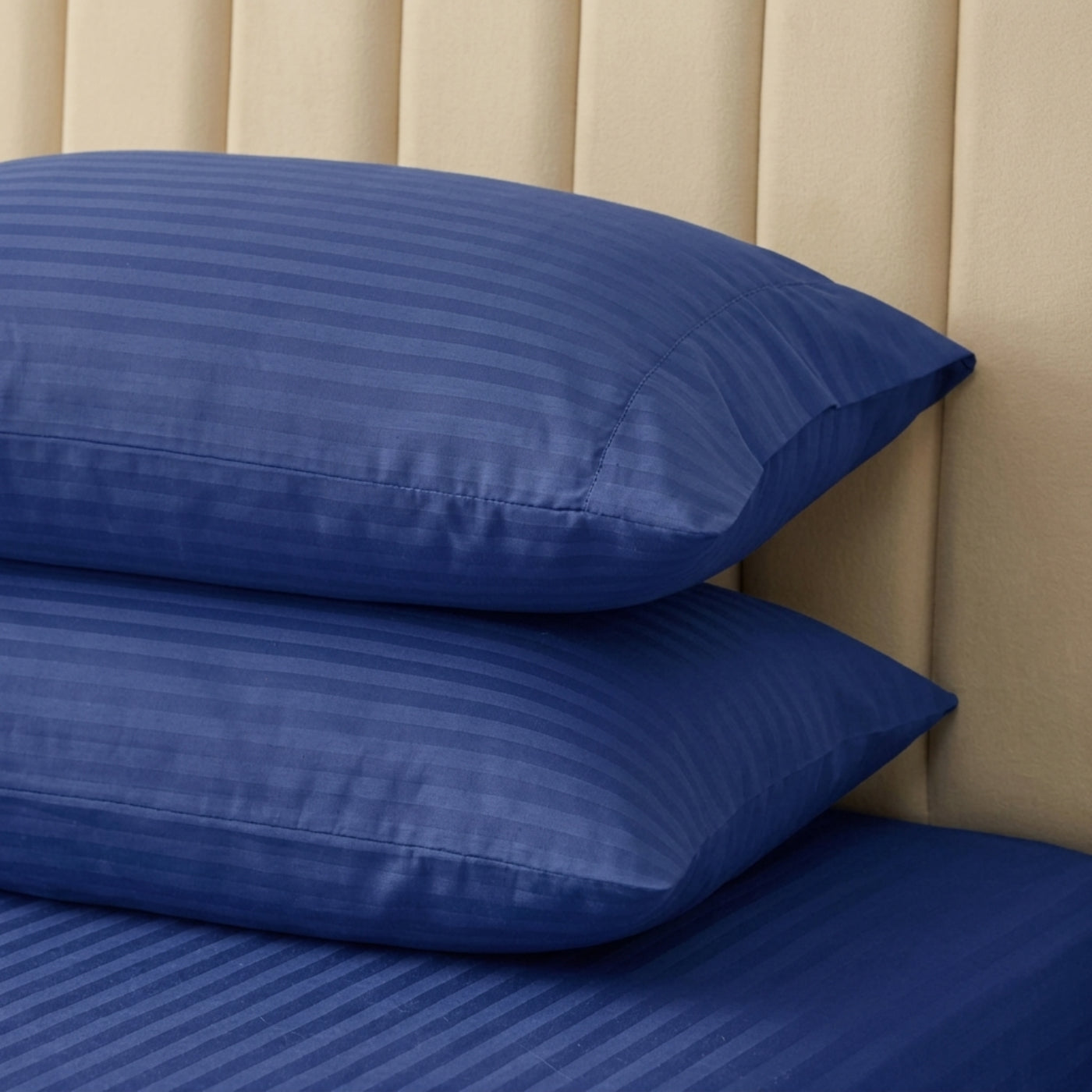 1500TC Cotton Rich Sheet Set - Navy Blue