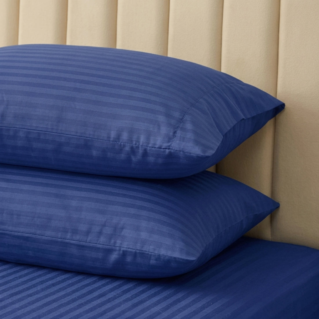 1500TC Cotton Rich Sheet Set - Navy Blue