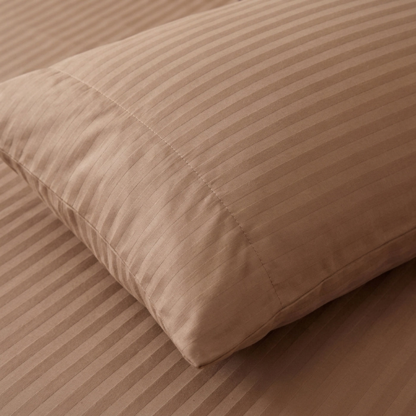 1500TC Cotton Rich Sheet Set - Brown