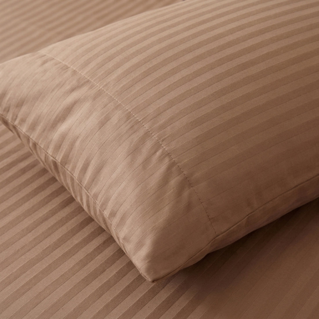 1500TC Cotton Rich Sheet Set - Brown