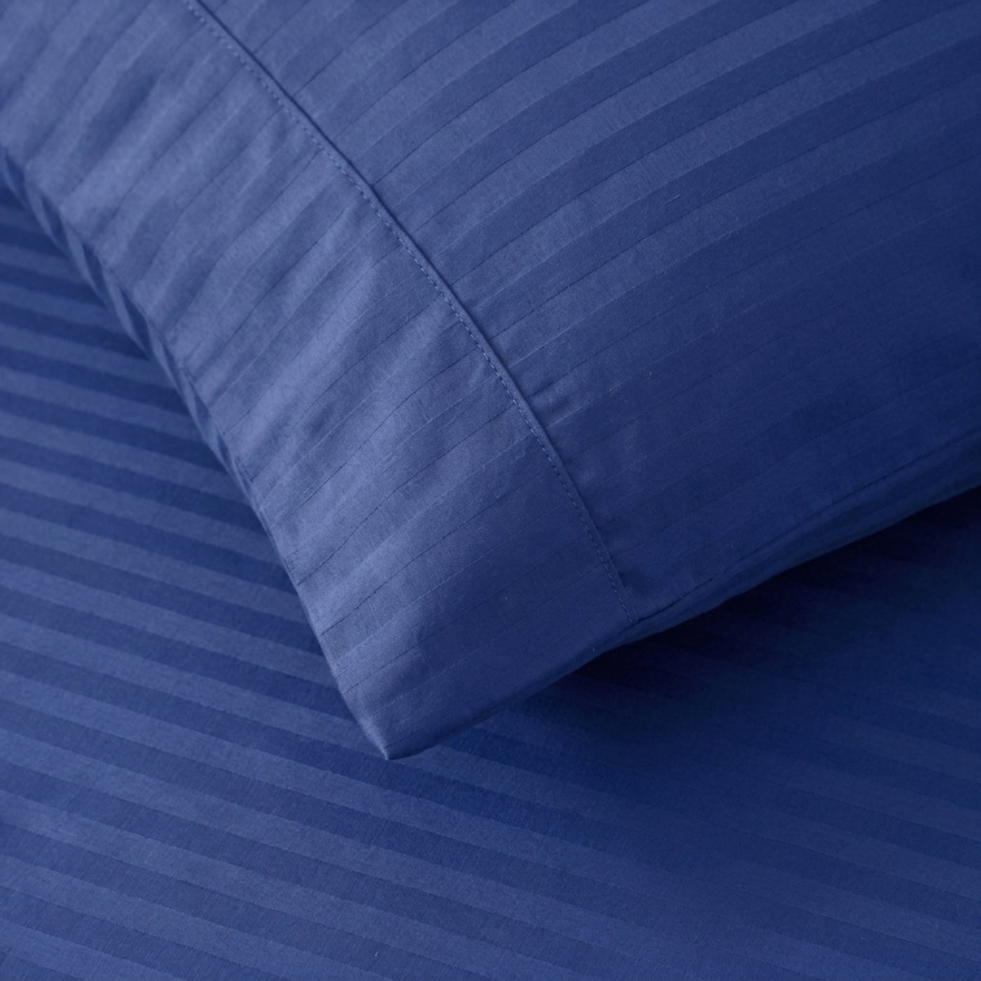 1500TC Cotton Rich Sheet Set - Navy Blue