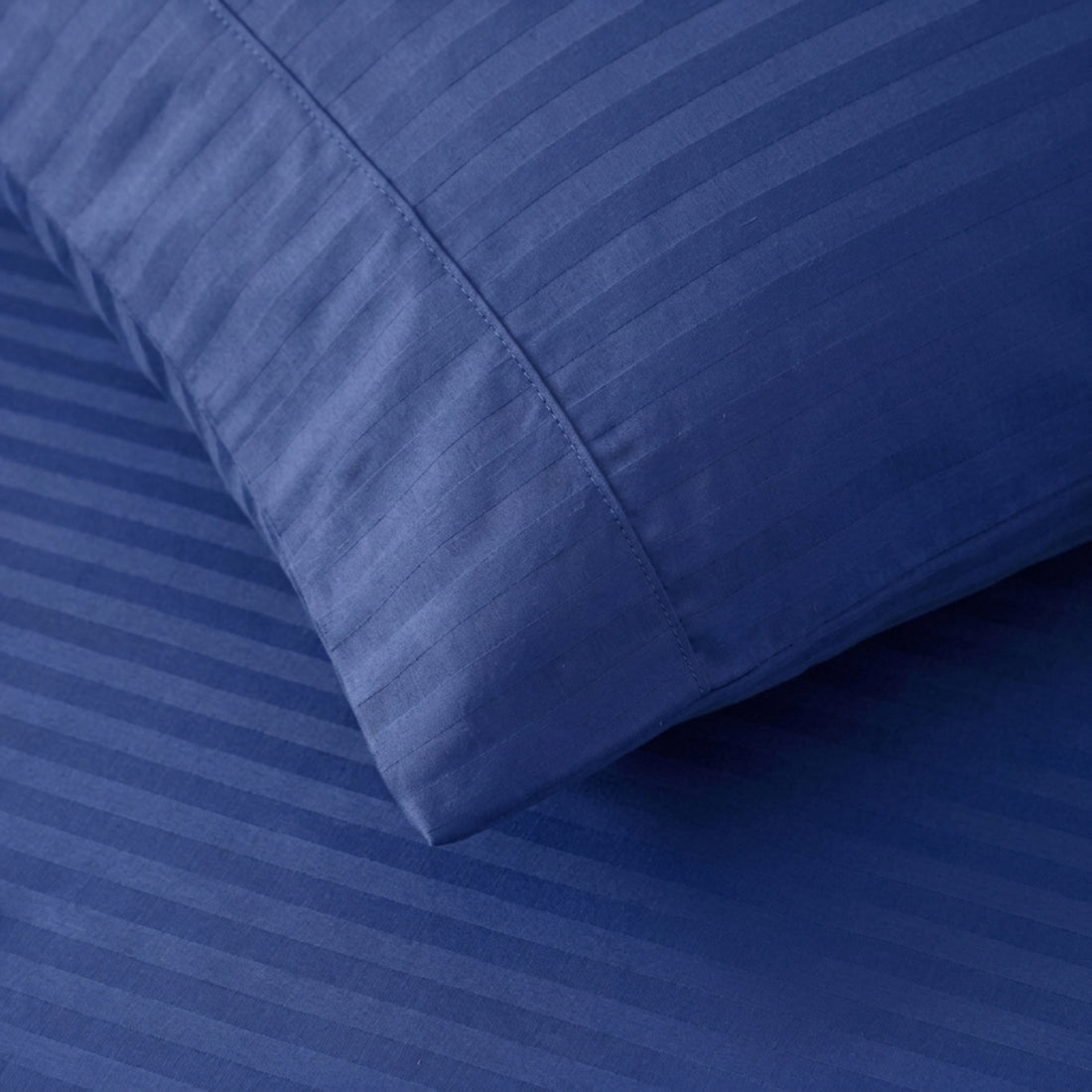 1500TC Cotton Rich Sheet Set - Navy Blue