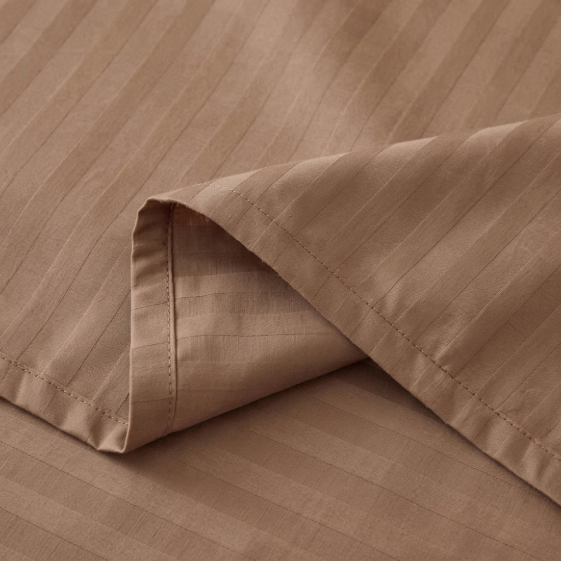 1500TC Cotton Rich Sheet Set - Brown