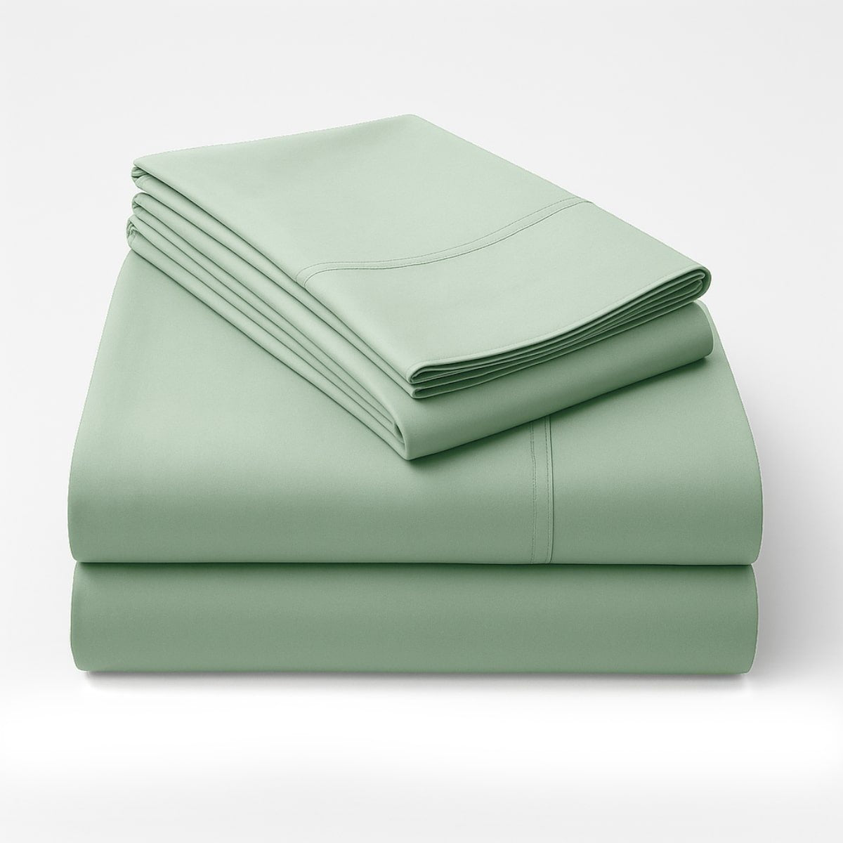 1000TC Pure Egyptian Cotton Sheet Set - Sage Green