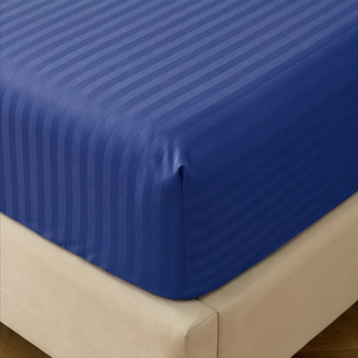 1500TC Cotton Rich Sheet Set - Navy Blue