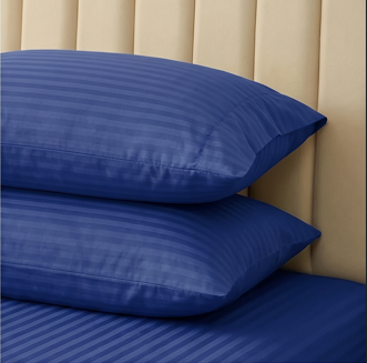 1500TC Cotton Rich Sheet Set - Navy Blue