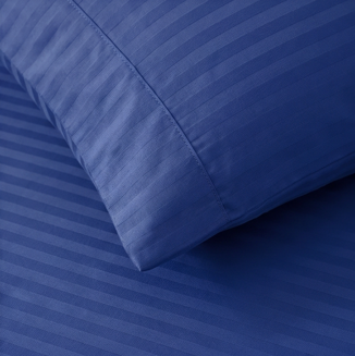 1500TC Cotton Rich Sheet Set - Navy Blue