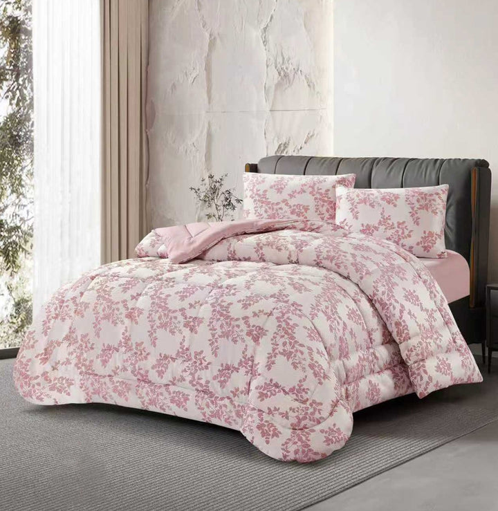 3 Pcs Jacquard Comforter Set
