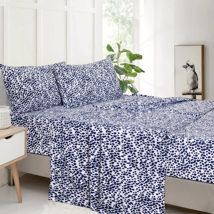 Winter Flannelette Sheet Set Design - Nova