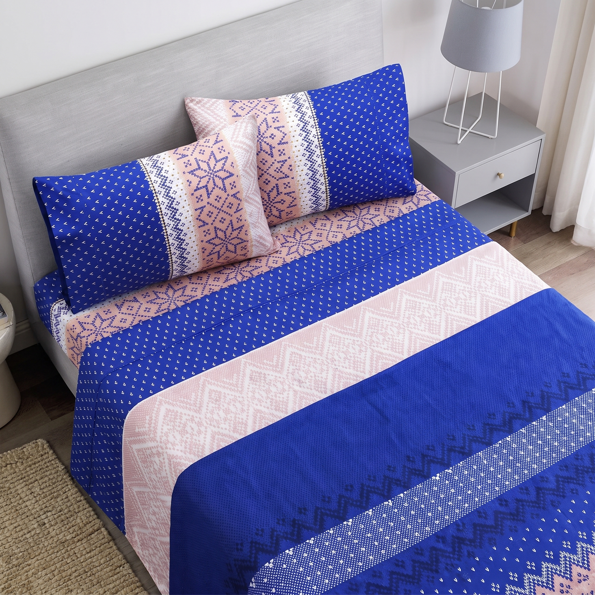 Winter Flannelette Sheet Sets Design - Lushia