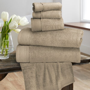 6 Pcs Egyptian cotton towels