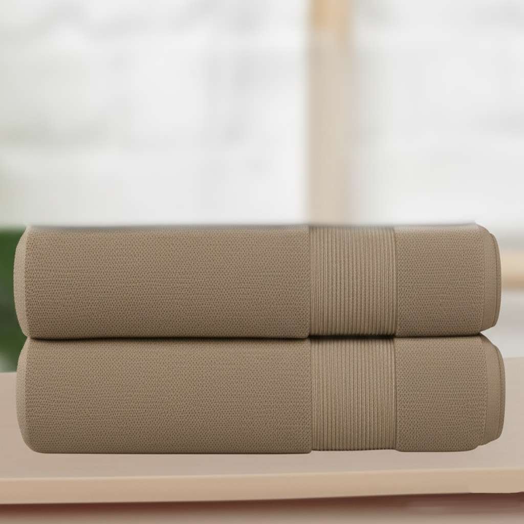 100% Pure Egyptian Cotton Bath Towel – Pebble