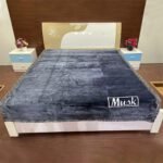 Super Soft 3kg 200 x 230 Mink Blanket - Ash Grey