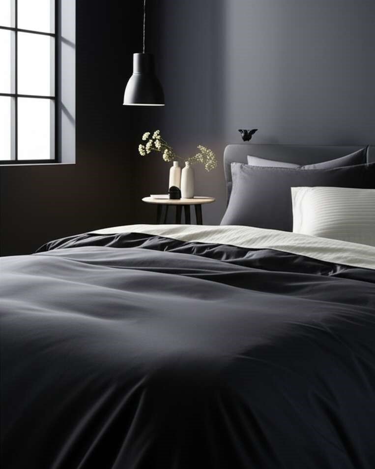 1000TC Cotton Rich Stripe Sheet Set – Silver