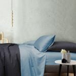 1000TC Cotton Rich Stripe Sheet Set - Delphinium