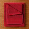 6 Pieces Pure Egyptian Cotton Towel Set – Red