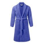 100% Cotton Terry Bathrobe Color - Solid Blue