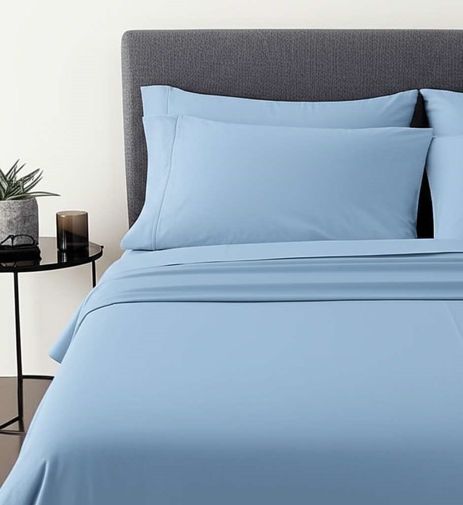 600TC Pure Cotton Sheet Set Plain – Casper