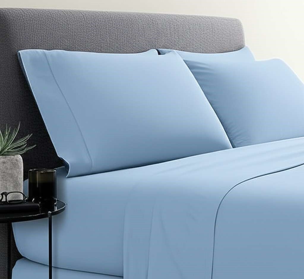 600TC Pure Cotton Sheet Set Plain – Casper