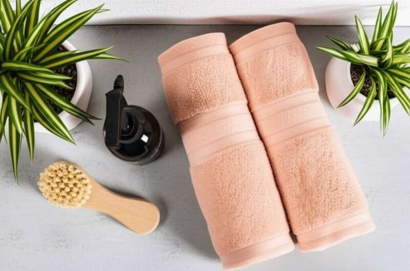 100% Pure Organic Cotton Bath Sheet – Mandys Pink