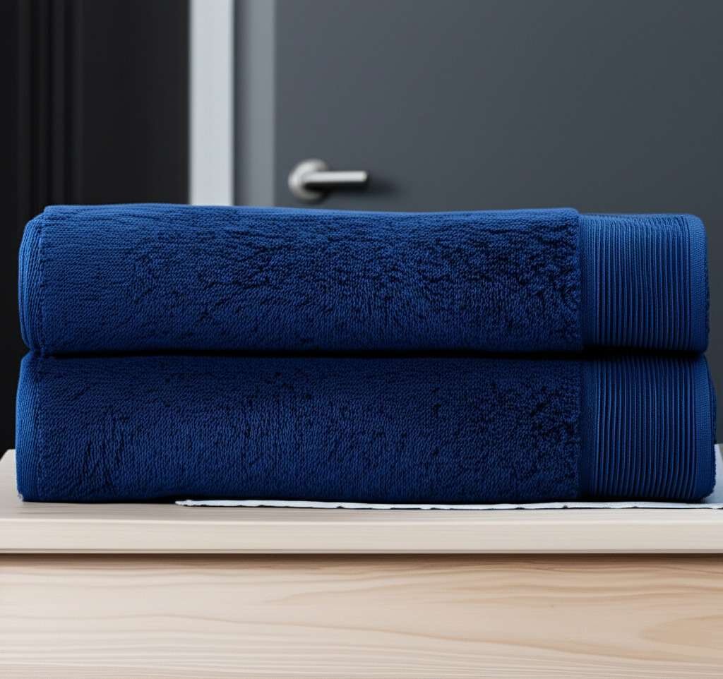 100% Pure Egyptian Cotton Bath Sheet – Regal Blue