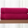 100% Pure Egyptian Cotton Bath Towel – Raspberry Pink