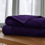 100% Pure Egyptian Cotton Bath Towel - Midnight Purple