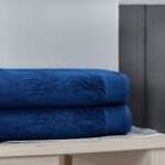 100% Pure Egyptian Cotton Bath Sheet - Regal Blue