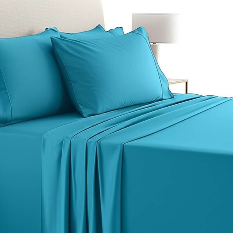 1000TC Pure Egyptian Cotton Sheet Set – Cool Blue