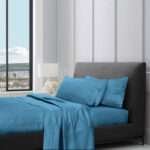 1200TC Pure Egyptian Cotton Sheet Set - Cool Blue