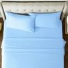1000TC Pure Egyptian Cotton Sheet Set – Light Blue