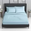 1200TC Pure Egyptian Cotton Sheet Set – Light Blue