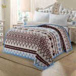 Super Soft 2kg 160 x 220 Mink Blanket - Boho Style