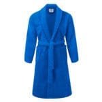 100% Cotton Terry Bathrobe Color - Baby Blue
