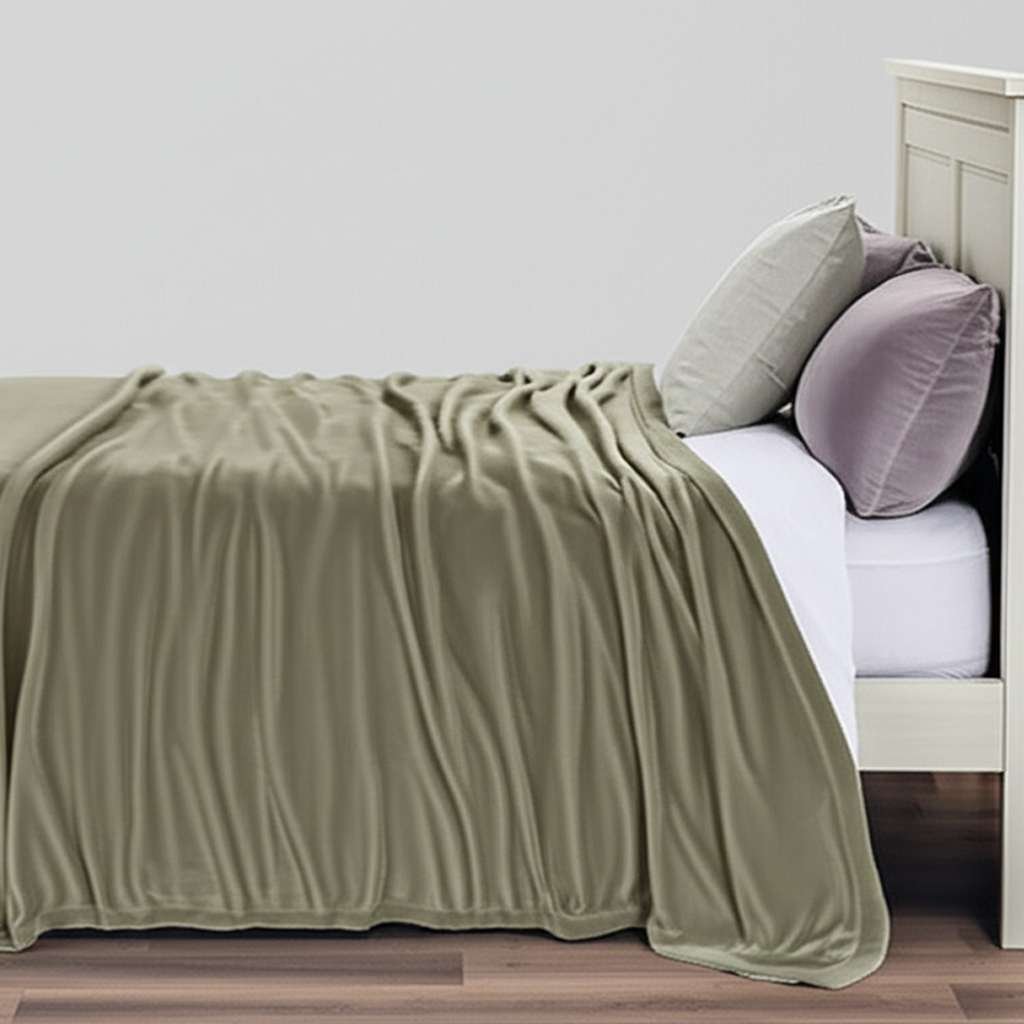 Super Soft 2kg 160 x 220 Blanket -Taupe