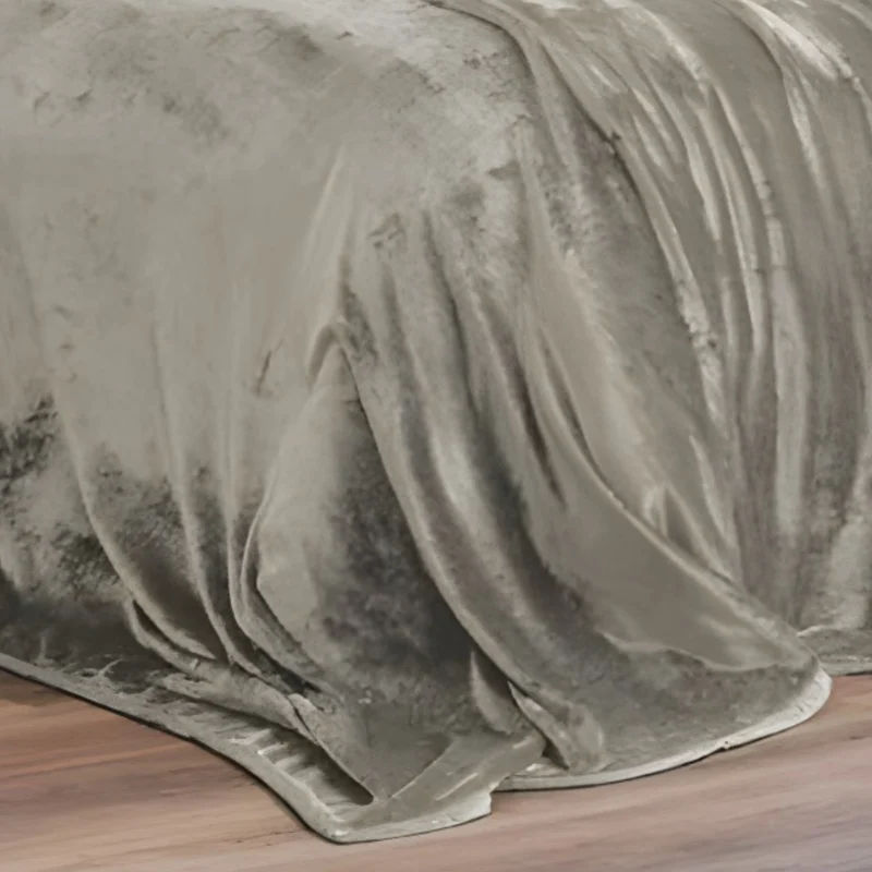 Super Soft 2kg 160 x 220 Blanket -Taupe - Image 3