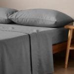1000TC Cotton Rich Sheet Set - Aluminium